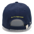 6 panneaux Blue Dad Cap Broidery Logo